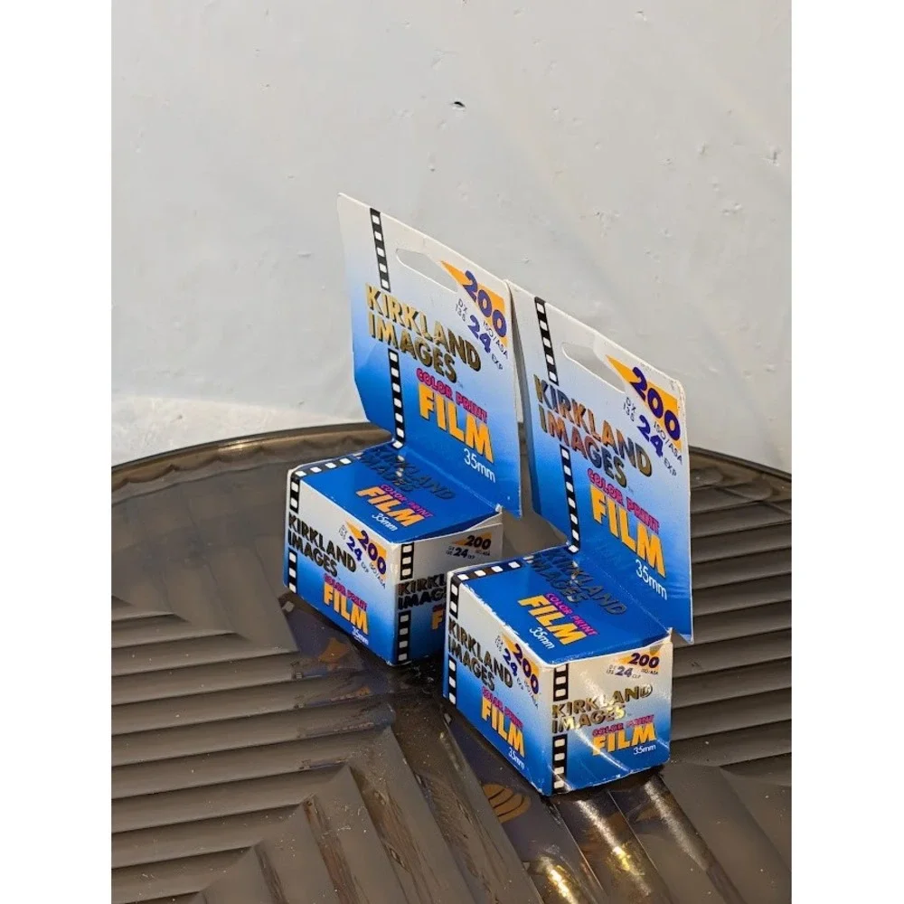 Lot of 2 Kirkland Images Color Print Film 35mm 200 ISO 24 Exp Expired 1997 New‎